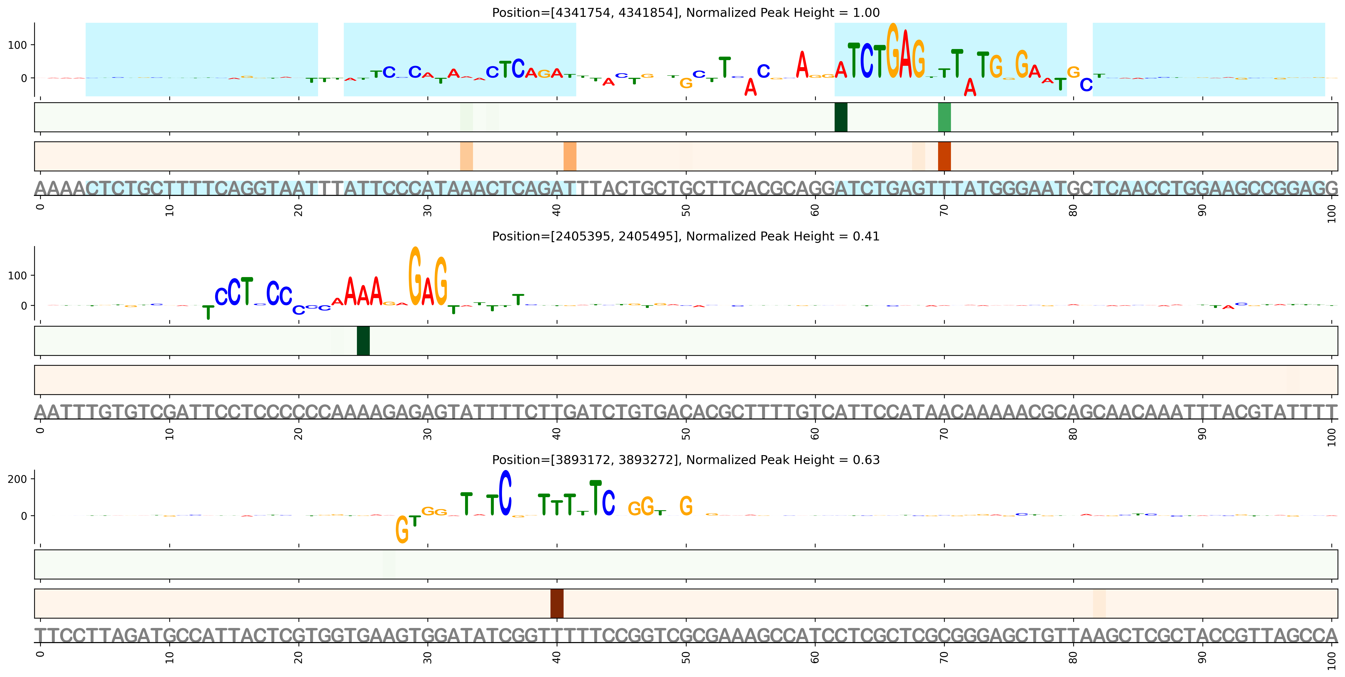 Predicted Binding in Top ChIP-Seq Binding Sites