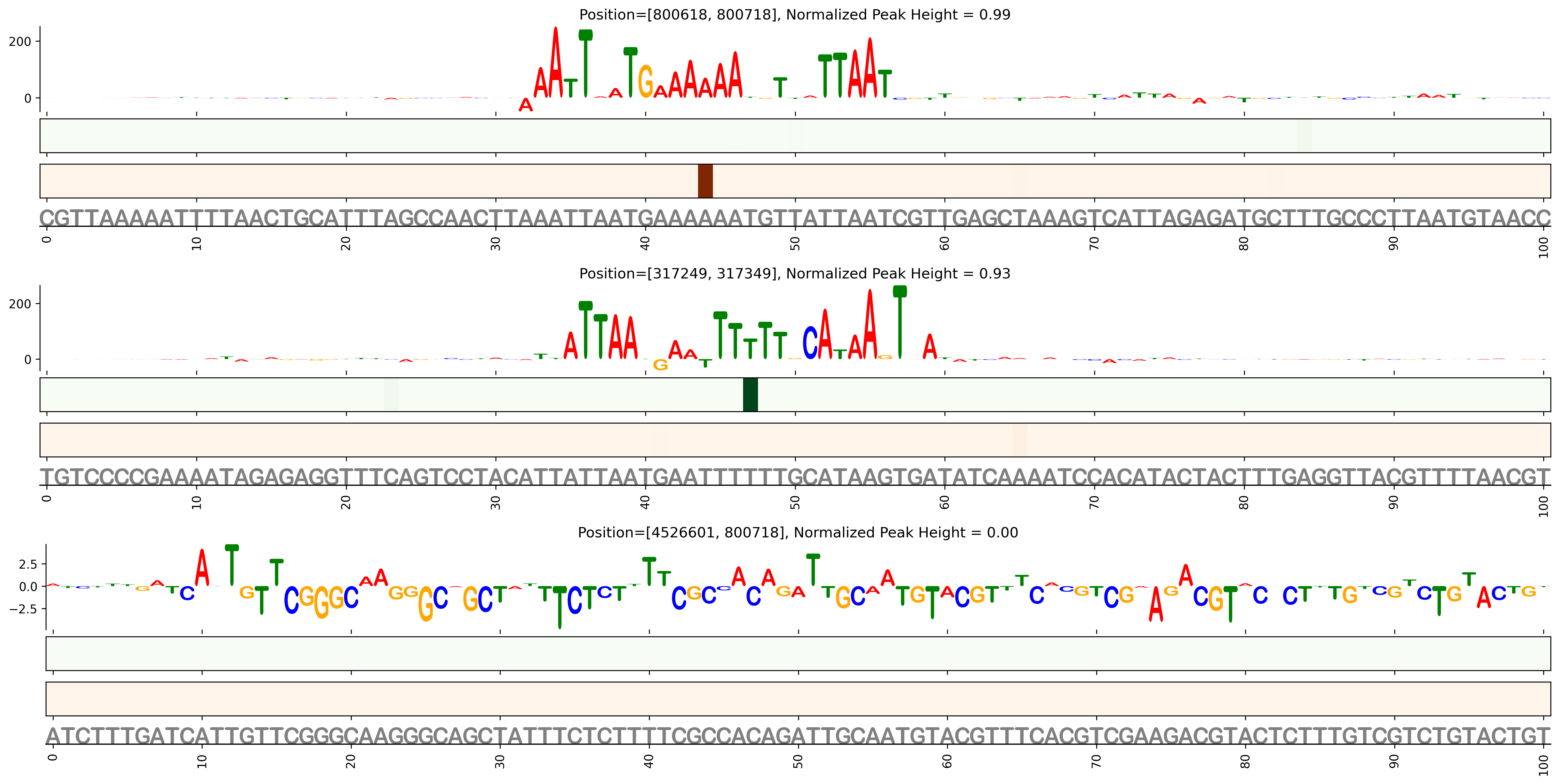 Predicted Binding in Top ChIP-Seq Binding Sites