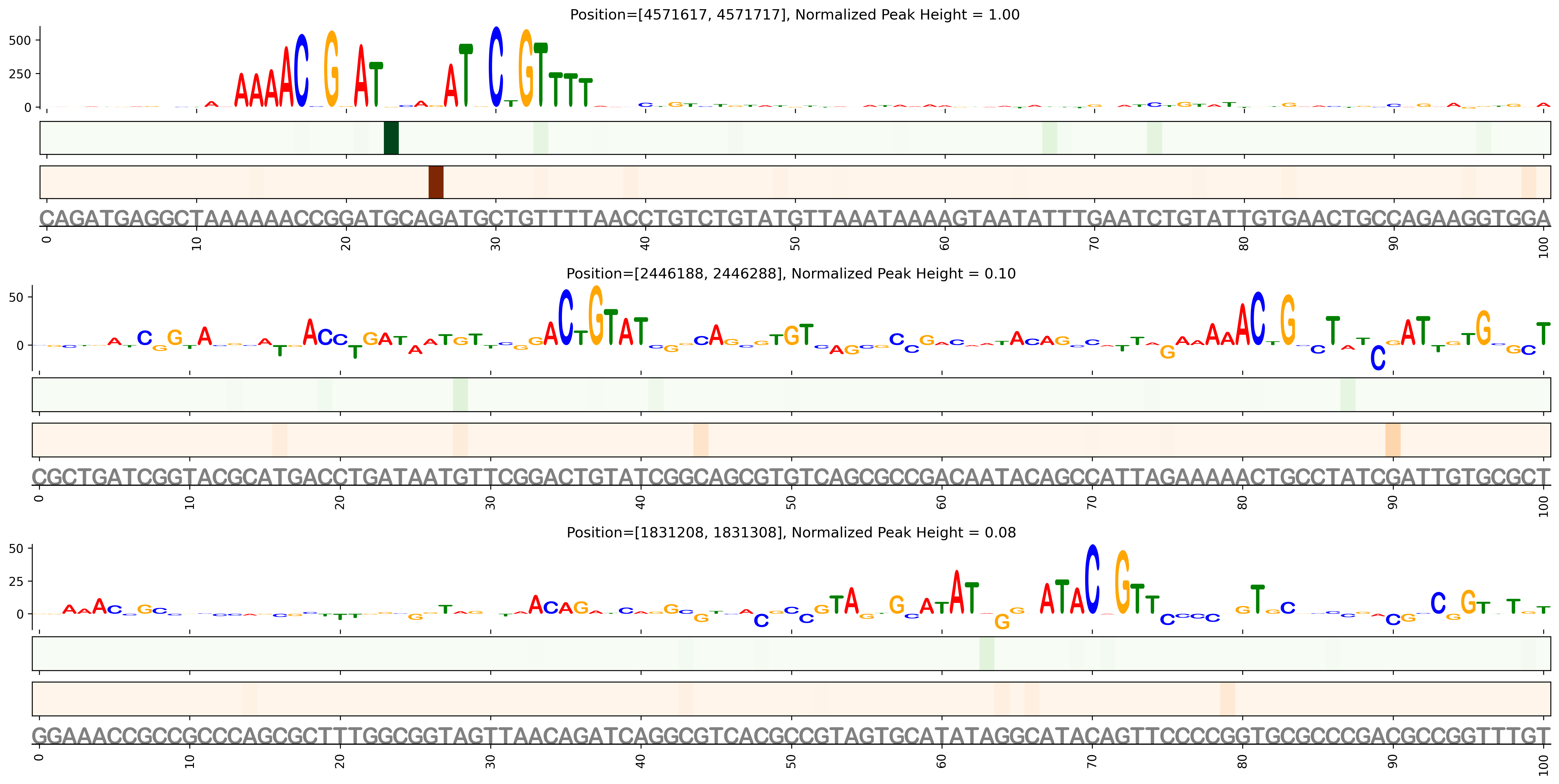 Predicted Binding in Top ChIP-Seq Binding Sites